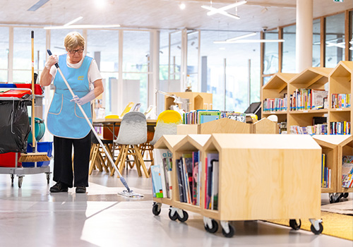 service nettoyage et propreté surface de ventes