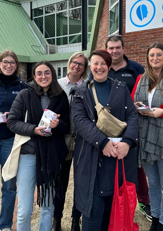 Les équipes du groupe CANDOR montrent leur engagement lors de journées solidaires